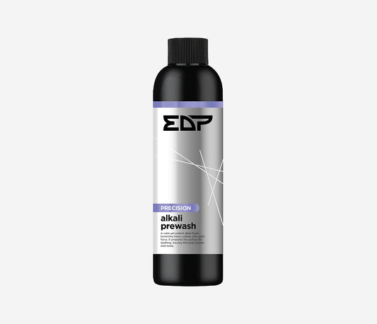 Alkali pre-wash