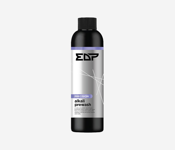 Alkali pre-wash